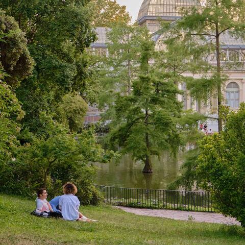 People in Madrid Park