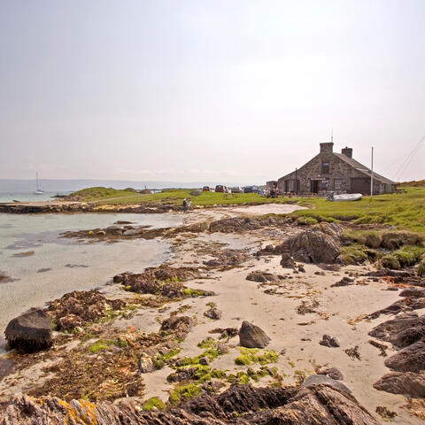 The Boathouse Café, Gigha, Scotland