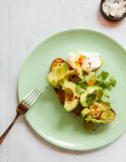 A brunch dish at Granger & Co. in London