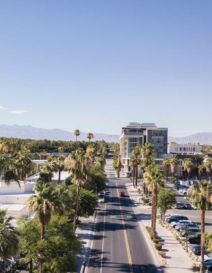 Downtown Palm Springs, USA