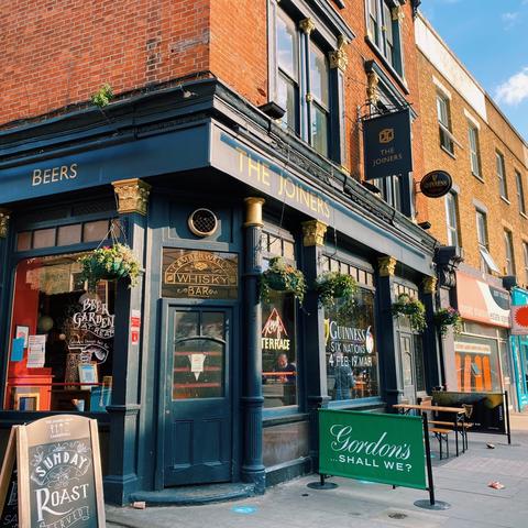 The Joiners pub in Camberwell, London