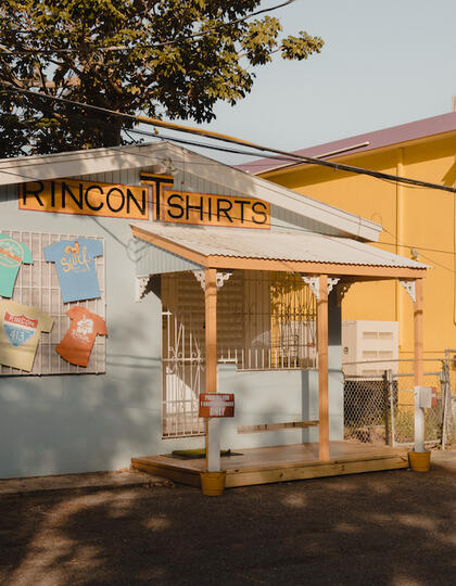 A shop in Rincon, Puerto Rico