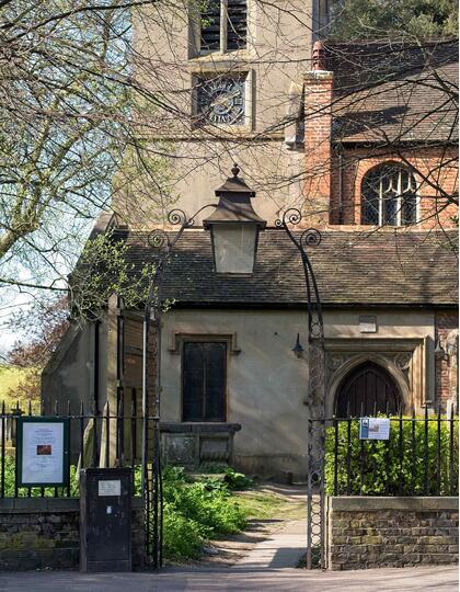 Old St Mary's Church in Stoke Newington, London