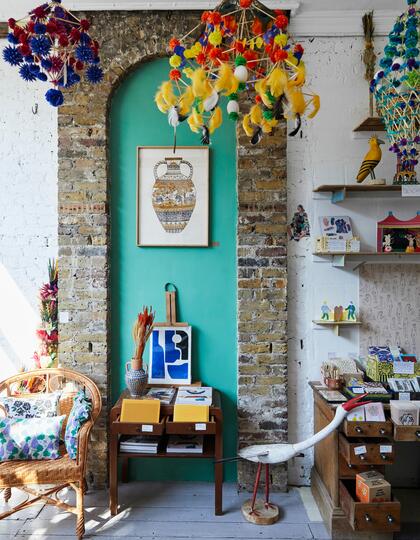 Inside Stoke Newington's Folka shop