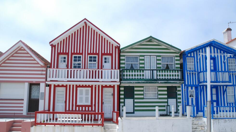 Aveiro, Portugal Beach Houses