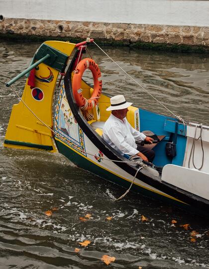 Aveiro, Portugal Boat