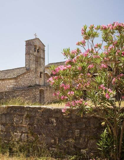 An old church in Ksamil