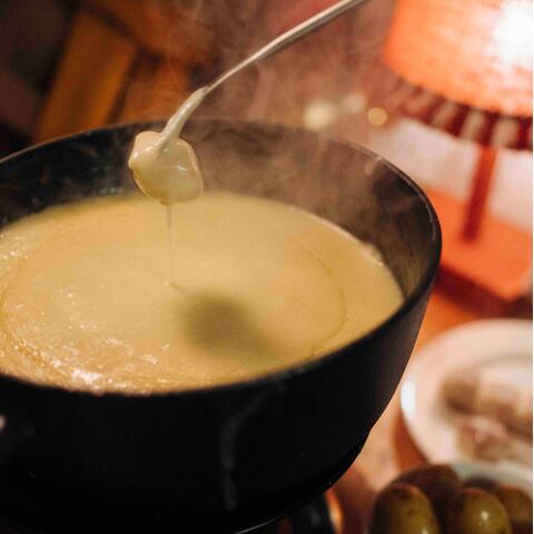 Fondue, Bernadette, Zurich, Switzerland