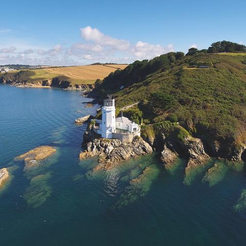 Sally Port Cottage Lighthouse, St Mawes, Cornwall