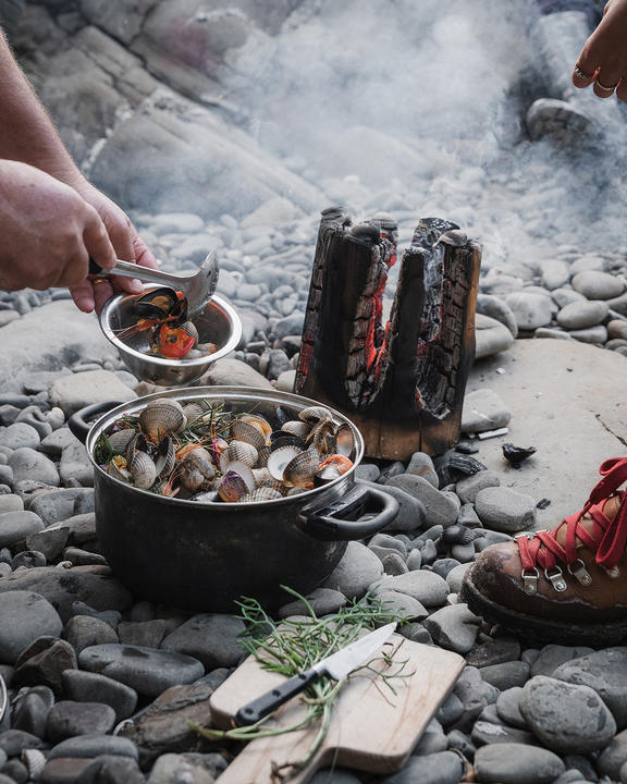 Foraging in Pembrokeshire, Wales