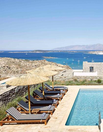 Pool, Acron Villas, Paros, Greece