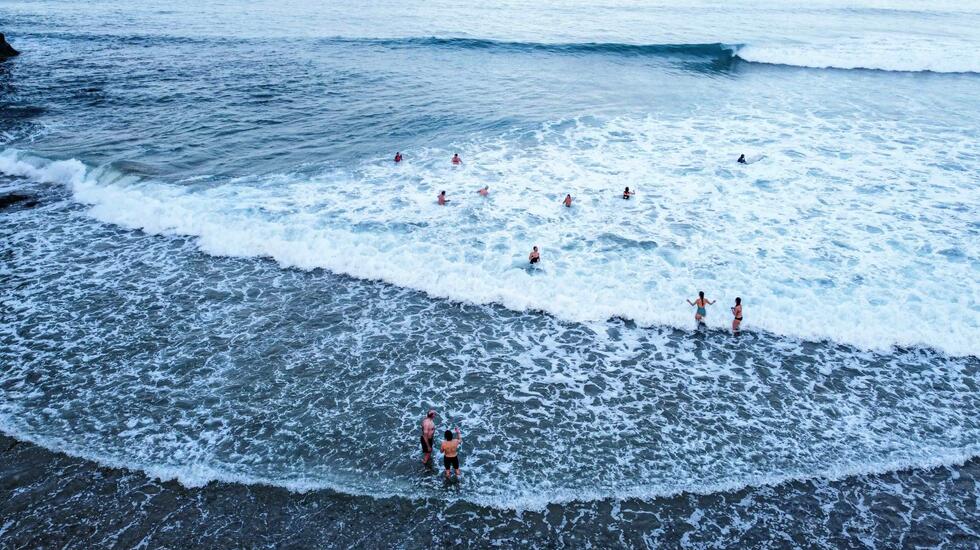 Three Mile Beach, Winter