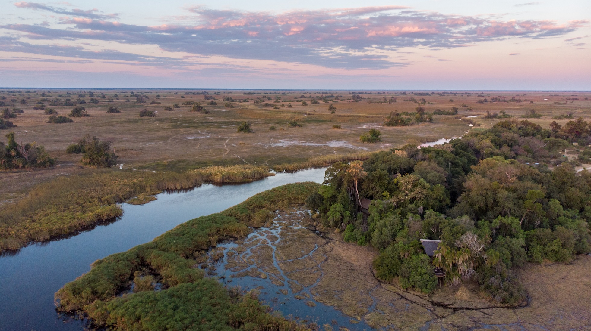 Hippos And Helicopter Rides At Botswana’s Nxamaseri Island Lodge