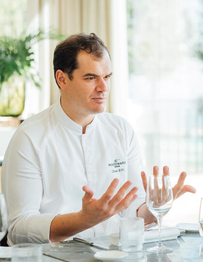 Chef Olivier Jean of  Le Jardinier 