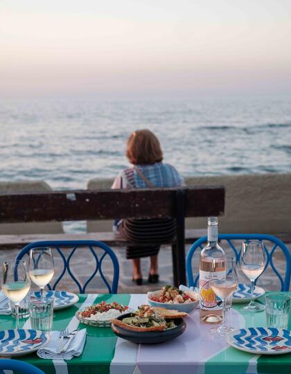 Dinner at Maiami, Chania, Crete