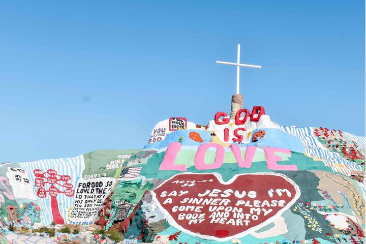 Salvation Mountain, California