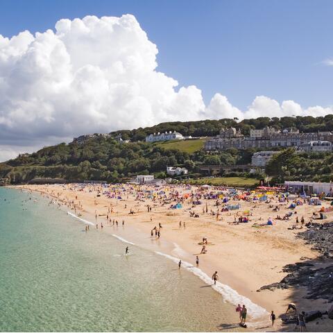 Porthminster Beach, Cornwall, UK