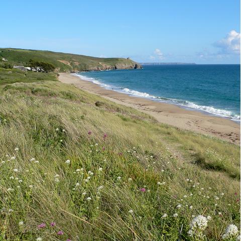 Praa Sands, Cornwall, UK