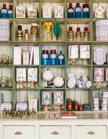 The shelves of Marin Montagut, Paris