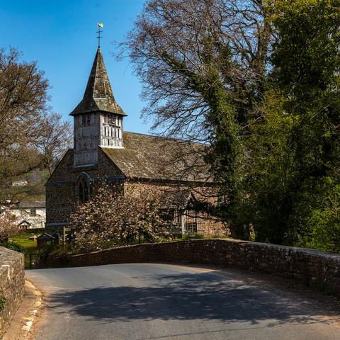 A route on the Watkins Way, in Vowchurch, Herefordshire