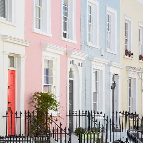 Houses in Notting Hill, London